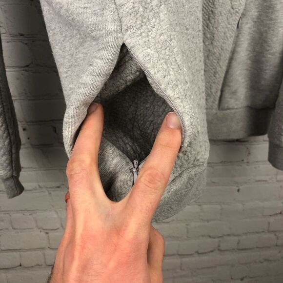 Orvis Gray Quarter Zip Pullover Men's Sz XL - Picture 6 of 10